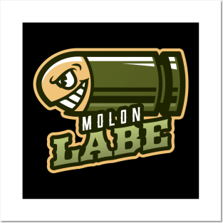 Smiling Bullet | Molon Labe Posters and Art